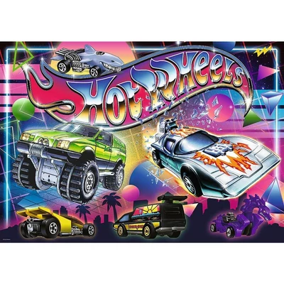 Trefl 37538 - Hot Wheels - 500 db-os puzzle