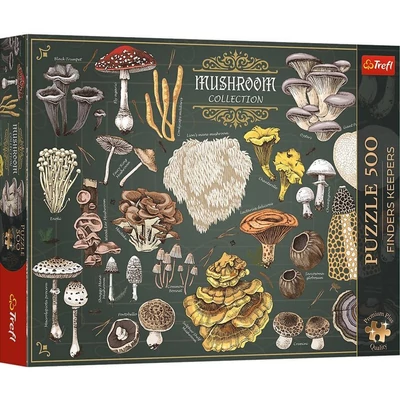 Trefl 37608 - Finders Keepers - Gombák - 500 db-os puzzle