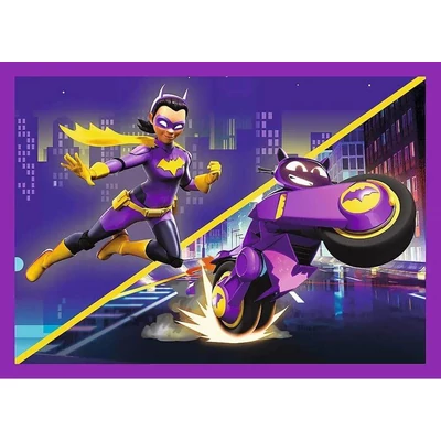 Trefl 34658 - Batwheels - 4 az 1-ben puzzle (35,48,54,70 db-os)