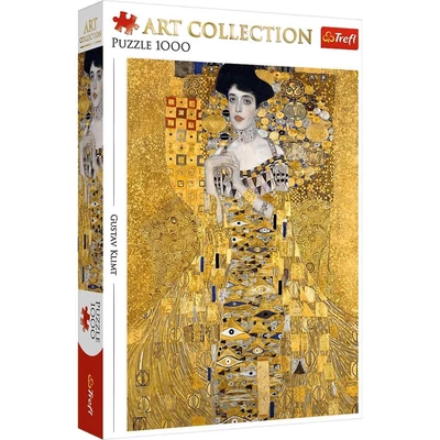 Trefl 93707 - Art puzzle - Adele Bloch Bauer, Klimt - 1000 db-os puzzle