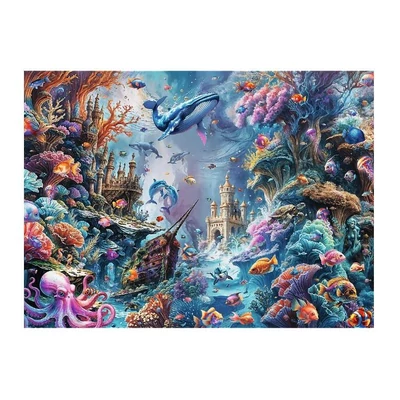 Trefl 99270 - Vízalatti világ - 3000 db-os puzzle