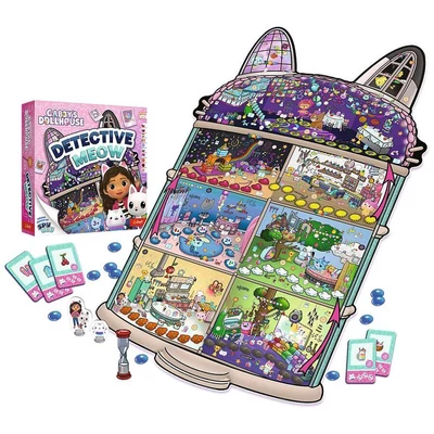 Trefl Gabi babaháza - Miau detektív társasjáték (02728)
