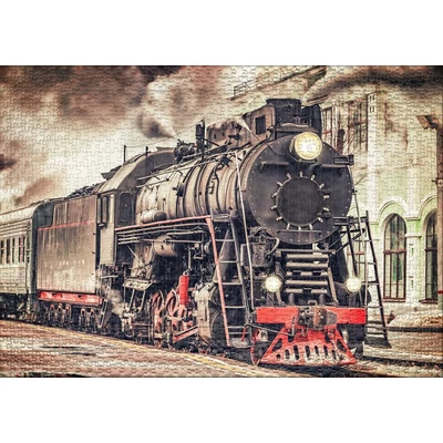 Ulmer 0268 - Railroad - 1000 db-os puzzle
