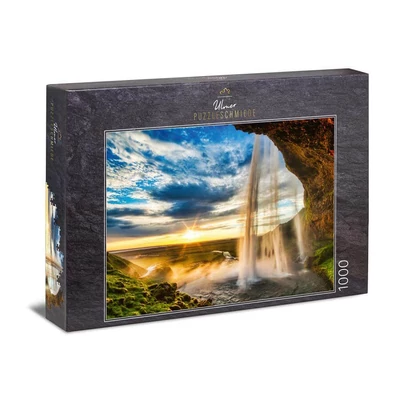 Ulmer 0381 - Seljalandsfoss - 1000 db-os puzzle