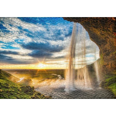 Ulmer 0381 - Seljalandsfoss - 1000 db-os puzzle