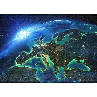 Ulmer 0428 - Lights of Europe - 1000 db-os puzzle