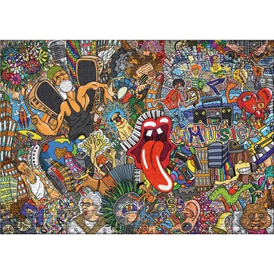 Ulmer 1111 - Graffiti - 1000 db-os puzzle