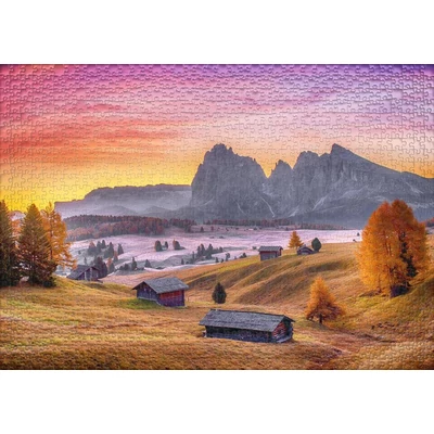 Ulmer 1395 - Seiser Alm, Italy - 1000 db-os puzzle