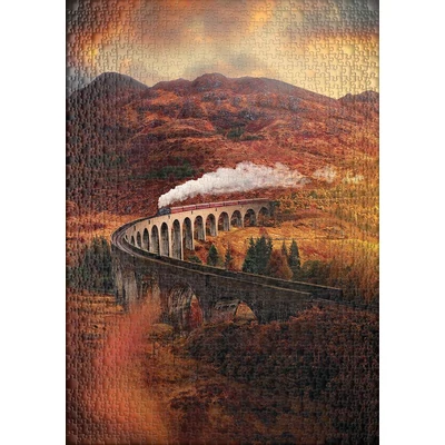 Ulmer 2316 - Glenfinnan Viaduct, Scotland - 1000 db-os puzzle