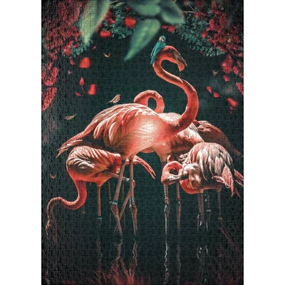 Ulmer 2491 - The Flamingo Show - 1000 db-os puzzle