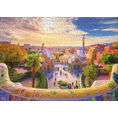 Ulmer 3092 - Park Güell, Barcelona - 1000 db-os puzzle