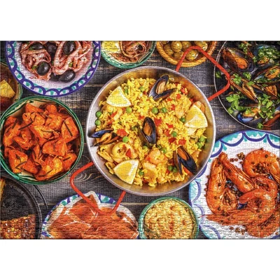 Ulmer 3108 - Paella &amp;amp; Tapas - 1000 db-os puzzle