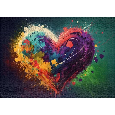 Ulmer 3320 - Colors of Love - 1000 db-os puzzle