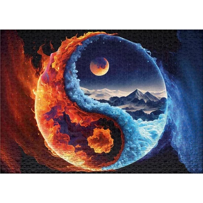Ulmer 4150 - Fire and Ice - 1000 db-os puzzle