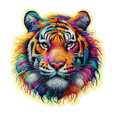 Wooden City HE0312-L - Pamut tigris - 250 db-os fa puzzle