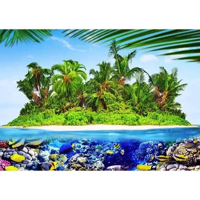 Wooden City NB200-0122-M - A kincses sziget - 200 db-os fa puzzle