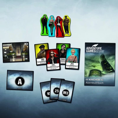 Adventure Game 1 - Szabadulószobás társasjáték - Monochrome Inc (804991)