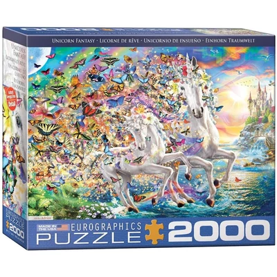 EuroGraphics 8220-5480 - Unicorn Fantasy - 2000 db-os puzzle