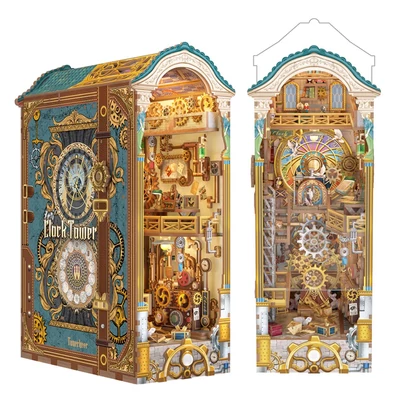 Tonecheer TQ136 - Clock Tower DIY Könyvtámasz