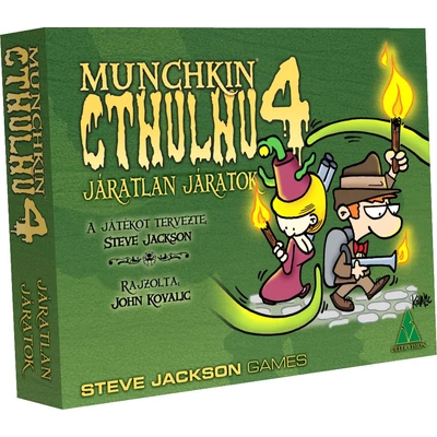 Munchkin Cthulhu 4 - Járatlan járatok kiegészítő