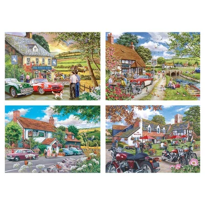 House of Puzzles 0771 - Tales From The Tavern - 4 x 500 db-os puzzle