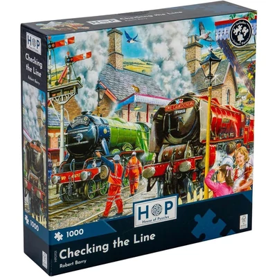 House of Puzzles HP0701 - Checking the Line - 1000 db-os puzzle
