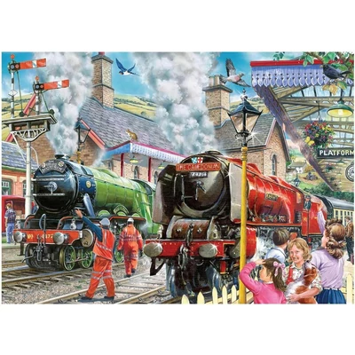 House of Puzzles HP0701 - Checking the Line - 1000 db-os puzzle