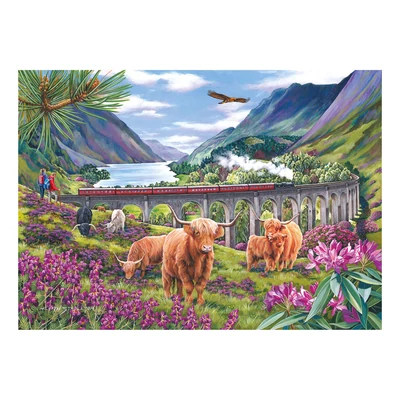 House of Puzzles 0730 - Glenfinnan Ladies - 1000 db-os puzzle