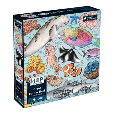 House of Puzzles HP0805 - Great Barrier Reef  - 1000 db-os puzzle