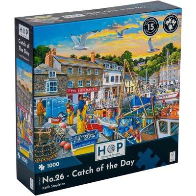 House of Puzzles HP0651 - No.26 Catch of the Day - 1000 db-os puzzle