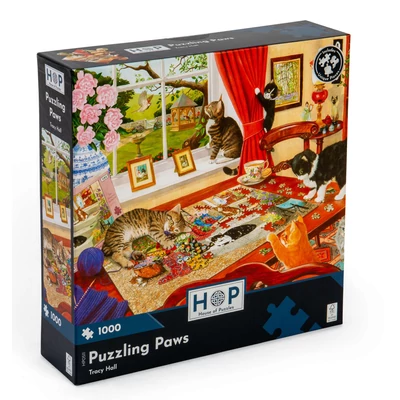 House of Puzzles 0511 - Puzzling Paws - 1000 db-os puzzle