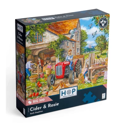 House of Puzzles 0644 - Cider and Rosie - 500 db-os XXL puzzle
