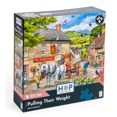 House of Puzzles 0557 - Pulling Their Weight - 500 db-os XXL puzzle