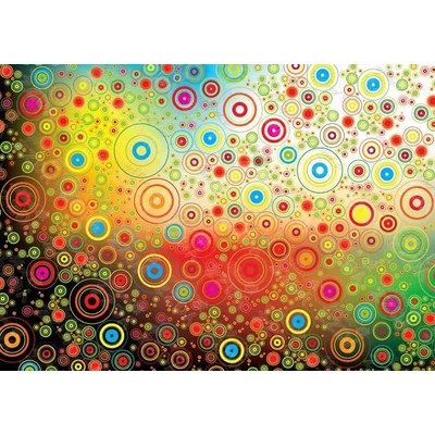 Yazz 3804 - Abstract Flowers - 1000 db-os puzzle