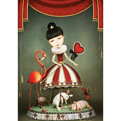 Yazz 3820 - Carousel Girl - 1000 db-os puzzle