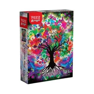 Yazz 3808 - Colorful Tree - 1000 db-os puzzle