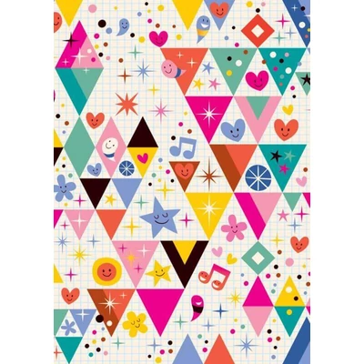 Yazz 3854 - Fun Triangles - 1000 db-os puzzle