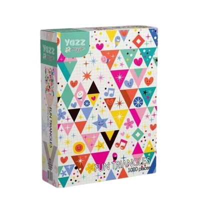 Yazz 3854 - Fun Triangles - 1000 db-os puzzle