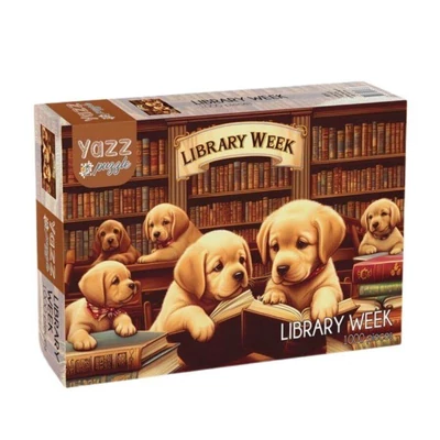 Yazz 3851 - Library Week - 1000 db-os puzzle