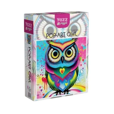 Yazz 3807 - Pop-art Owl - 1023 db-os puzzle
