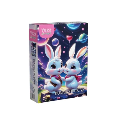Yazz 3857 - Bunnies in Love - 1000 db-os puzzle
