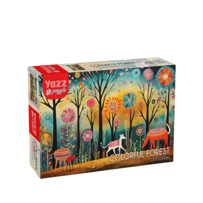 Yazz 3868 - Colorful Forest - 1000 db-os puzzle