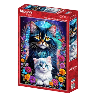 Alipson 50116 - Cats - Maternal Love Collection - 1000 db-os puzzle