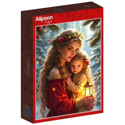 Alipson 50279 - Christmas Tenderness - Mother and Daughter Collection - 1000 db-os puzzle