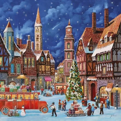 Alipson 50284 - The Market - 1000 db-os puzzle