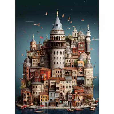 Anatolian 1158 - Galata - 1000 db-os puzzle