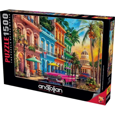 Anatolian 4574 - Havana Sunset - 1500 db-os puzzle