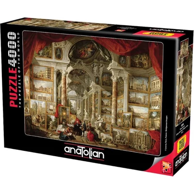 Anatolian 5204 - Gallery with Views of Modern Rome - 4000 db-os puzzle