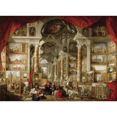 Anatolian 5204 - Gallery with Views of Modern Rome - 4000 db-os puzzle