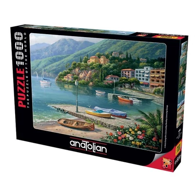 Anatolian 1096 - Liman, Hillside Harbor Cove - 1000 db-os puzzle